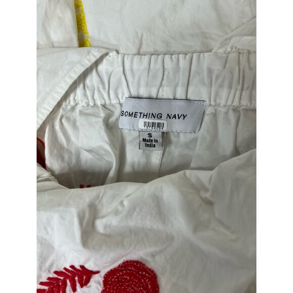 Something Navy Rainbow Jumpsuit S df1 - Picture 11 of 11